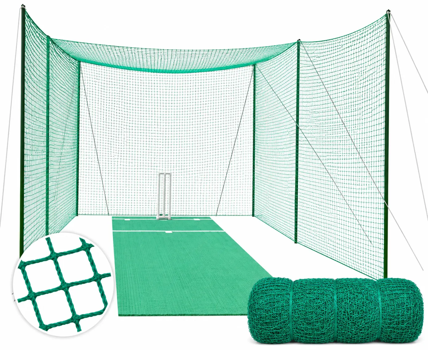 Cricket Practice Net Enclosure Rooftop