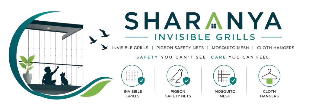 Sharanya Invisible Grills Logo